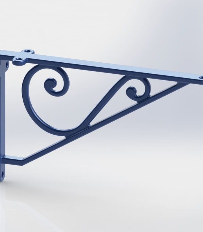 G BRACKET COOL BLUE 165