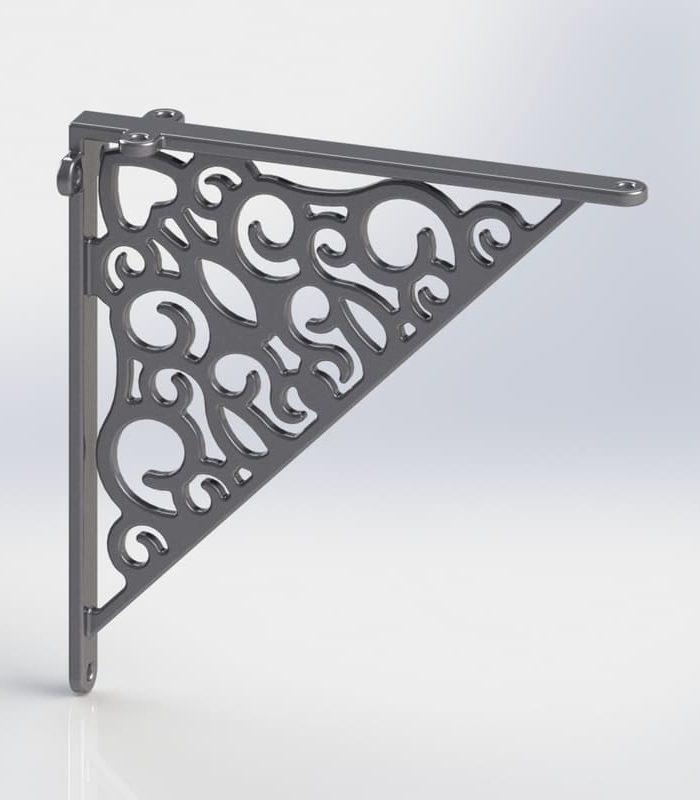 G BRACKET SILVER 170