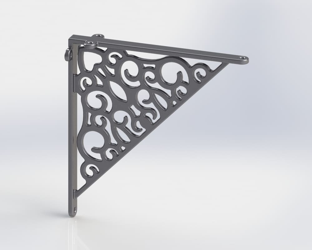 G BRACKET SILVER 170