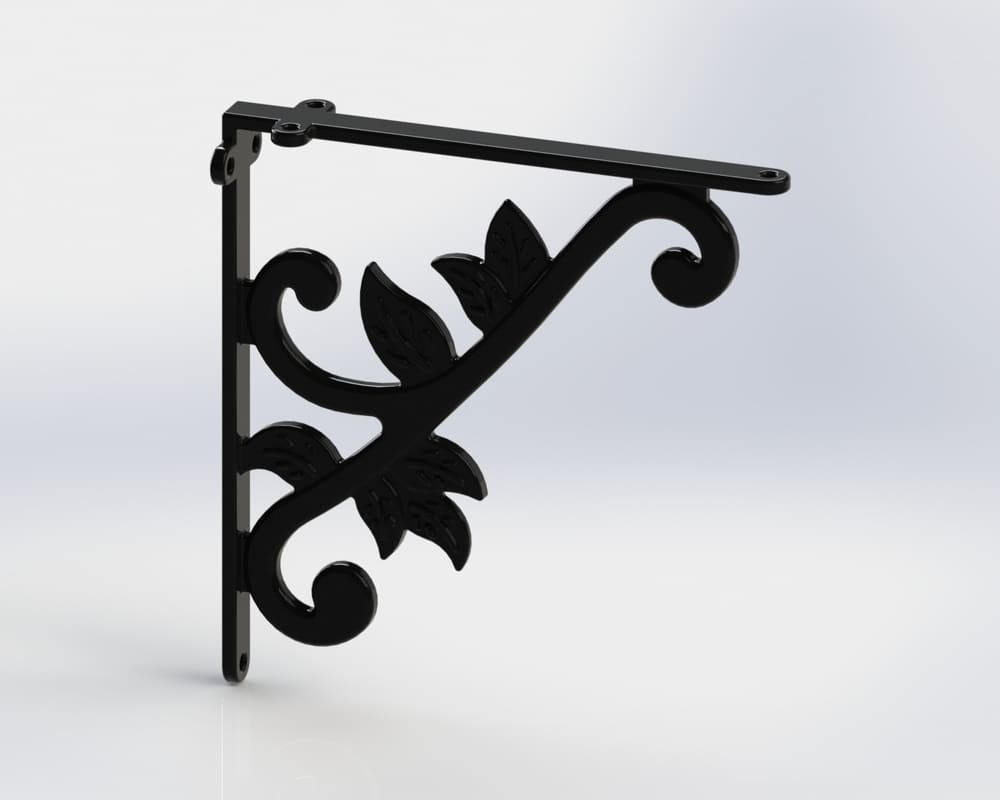 G BRACKET BLACK 75