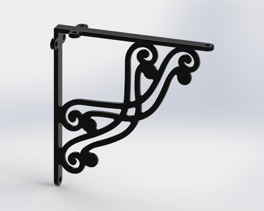 G BRACKET BLACK 88