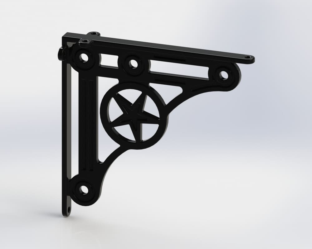 G BRACKET BLACK 90