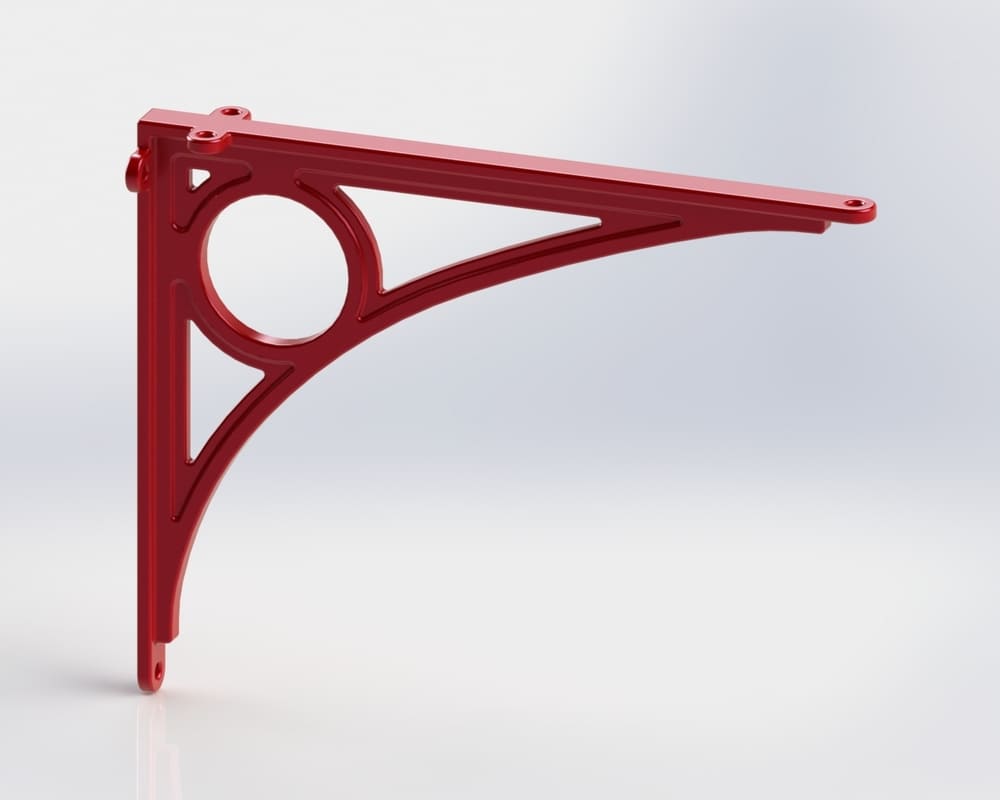 G BRACKET CANDY APPLE RED 36