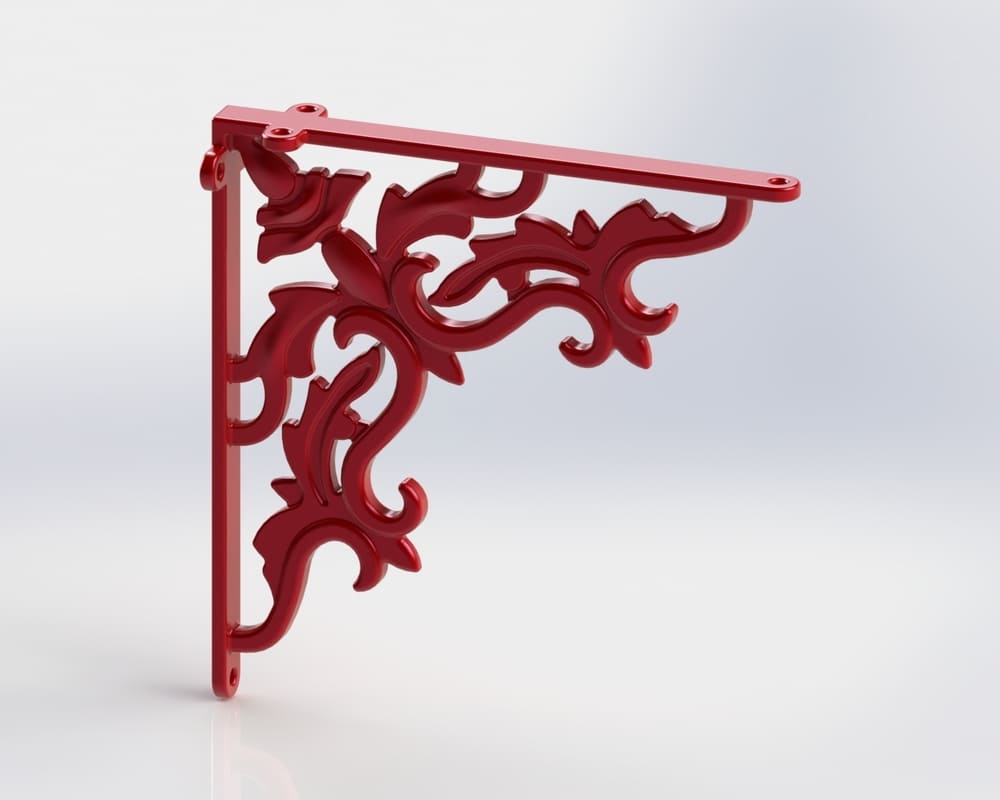 G BRACKET CANDY APPLE RED 37