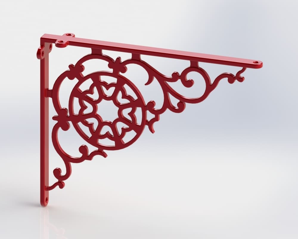 G BRACKET CANDY APPLE RED 40