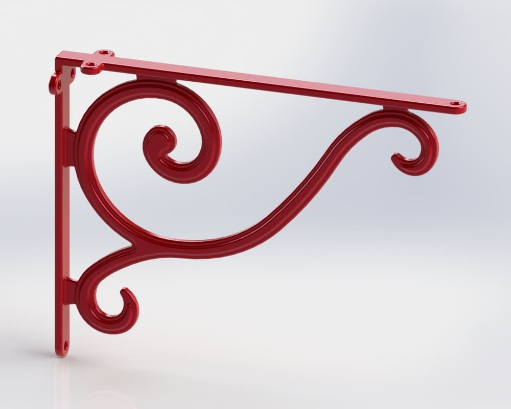 G BRACKET CANDY APPLE RED 41