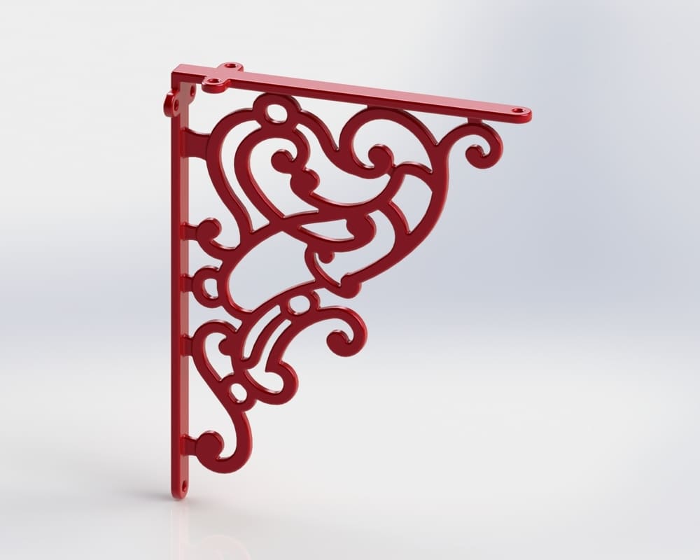 G BRACKET CANDY APPLE RED 42