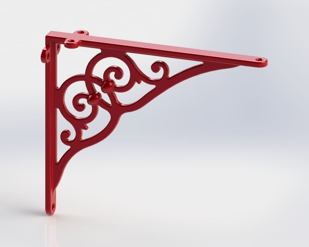 G BRACKET CANDY APPLE RED 43