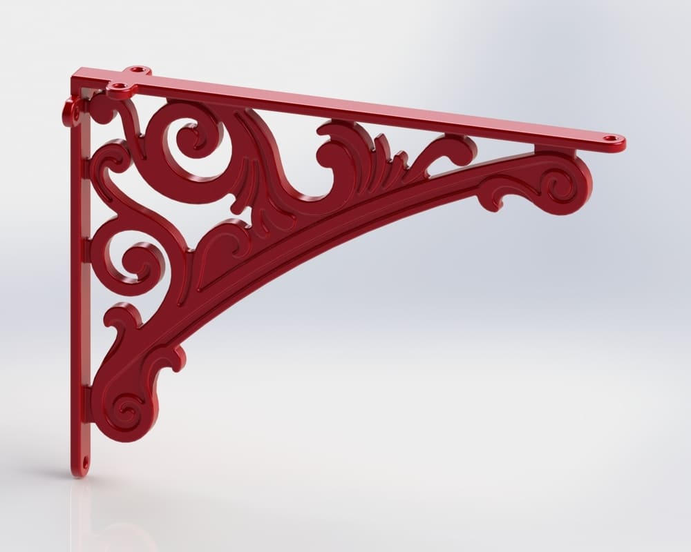 G BRACKET CANDY APPLE RED 49