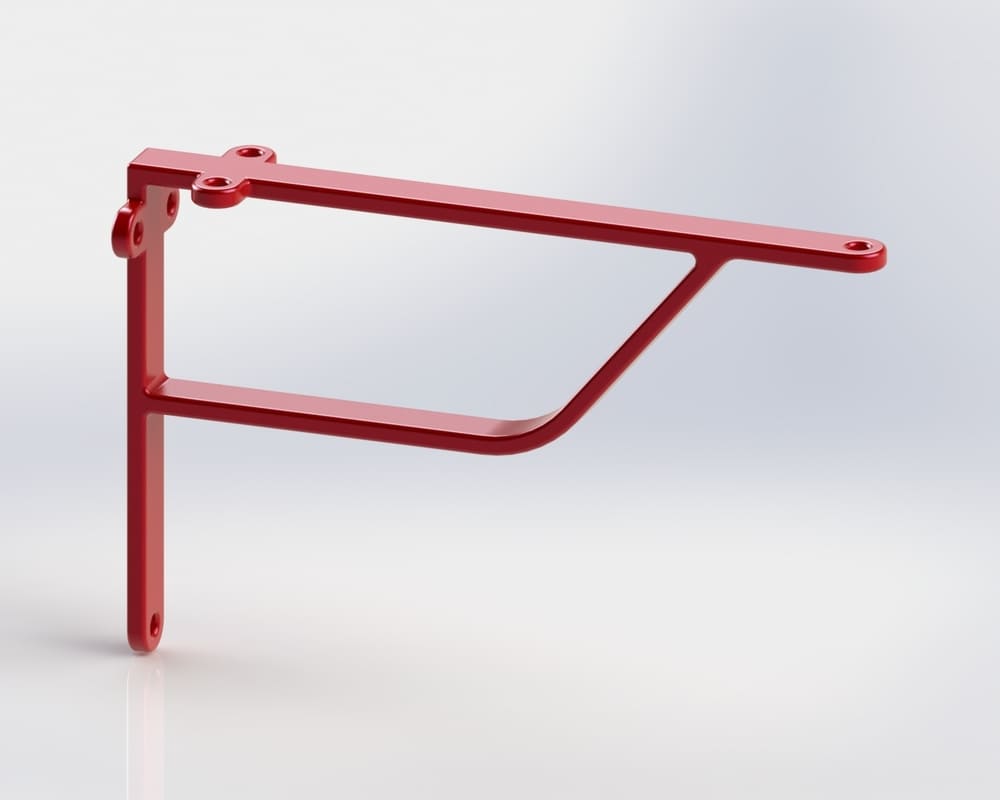 G BRACKET CANDY APPLE RED 56