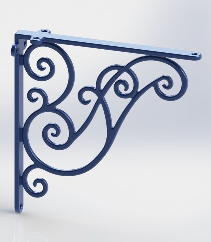 G BRACKET COOL BLUE 54 HOOK