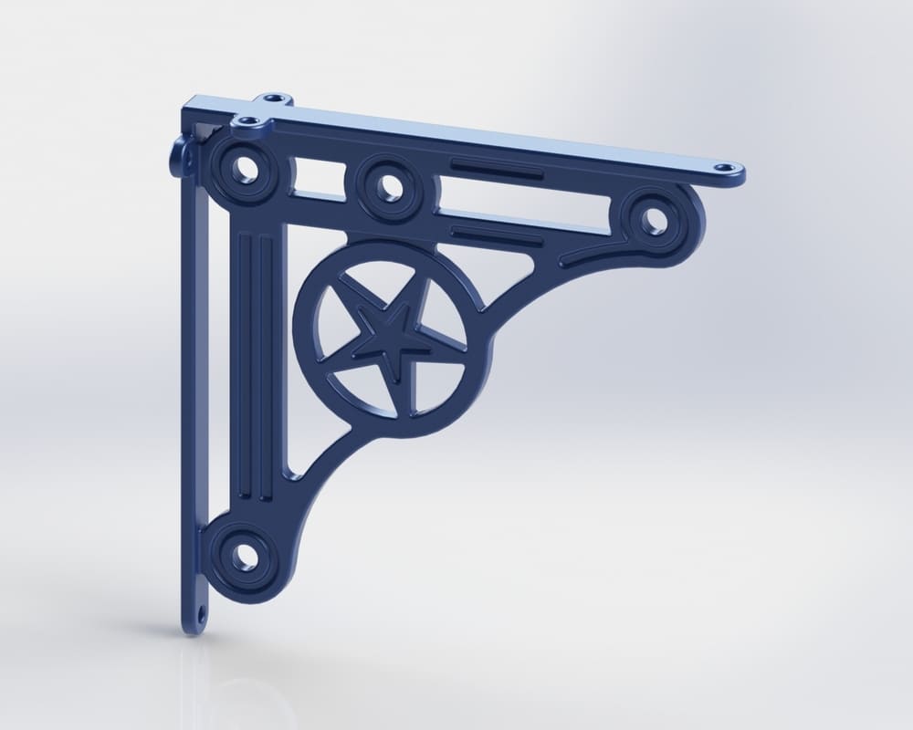 G BRACKET COOL BLUE 90