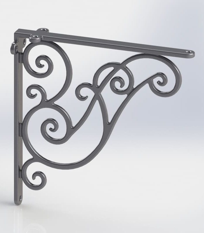 G BRACKET SILVER 54 HOOK