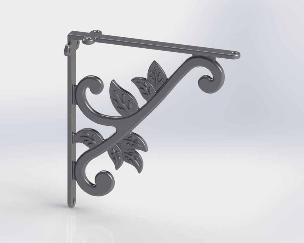 G BRACKET SILVER 75