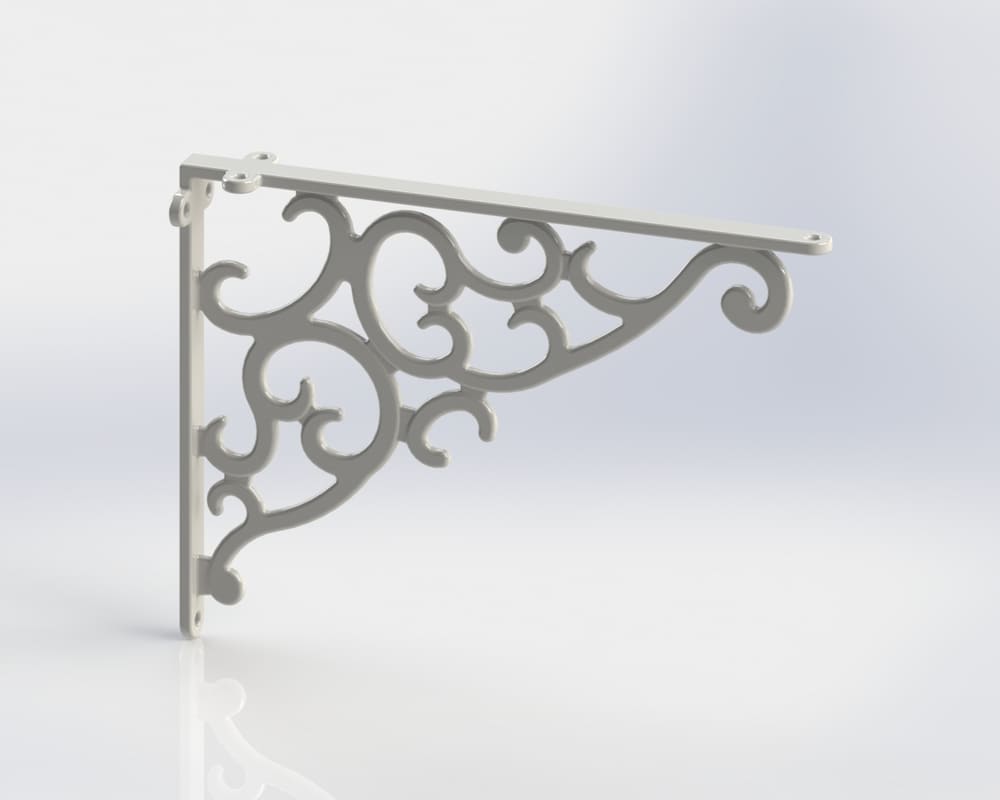 G BRACKET WHITE 71
