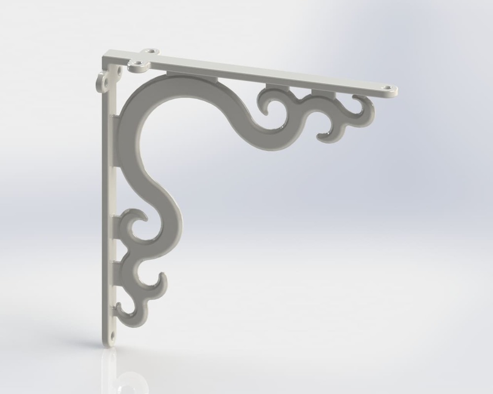 G BRACKET WHITE 86